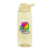 Garyline® Flair Tritan® Bottle with Drink-Thru Lid - 26 oz. - Transparent pastel yellow